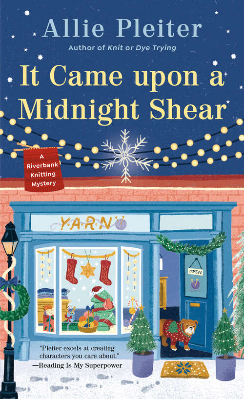 Book cover of It Came upon a Midnight Shear (A Riverbank Knitting Mystery #3)