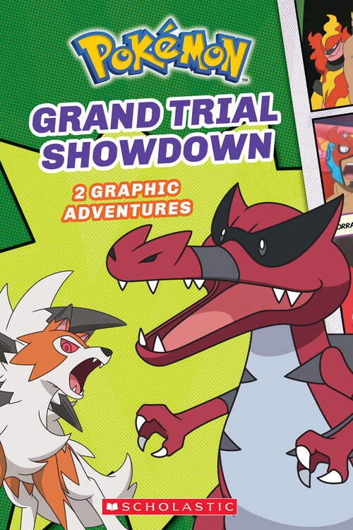 Book cover of Grand Trial Showdown (Pokémon Chapter Books)