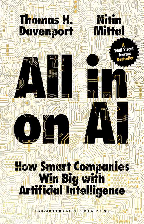 Book cover of All-In on AI: How Smart Companies Win Big with Artificial Intelligence