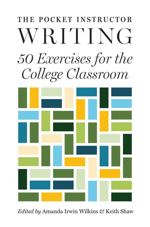 Book cover of The Pocket Instructor: 50 Exercises for the College Classroom (Skills for Scholars #6)