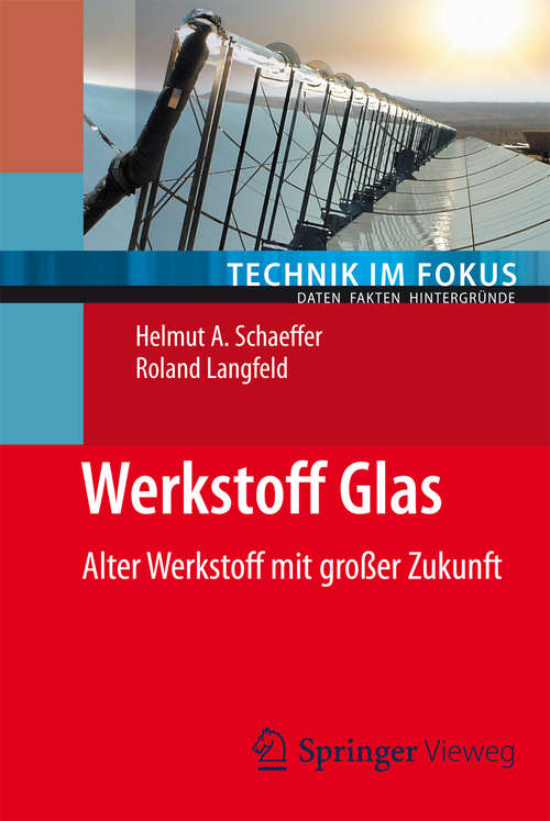 Book cover of Werkstoff Glas