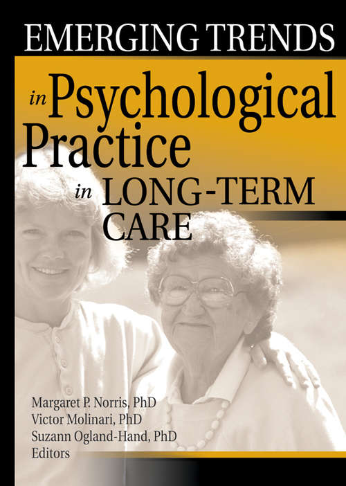 Book cover of Emerging Trends in Psychological Practice in Long-Term Care