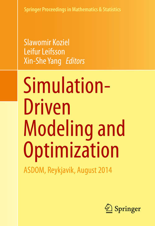 Book cover of Simulation-Driven Modeling and Optimization