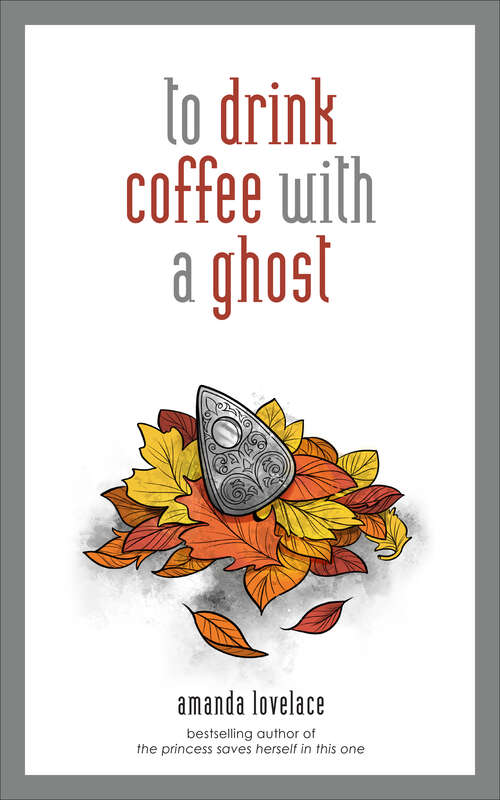 Book cover of to drink coffee with a ghost