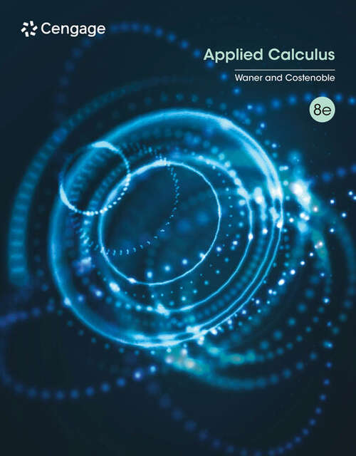 Book cover of Applied Calculus (Eighth Edition)