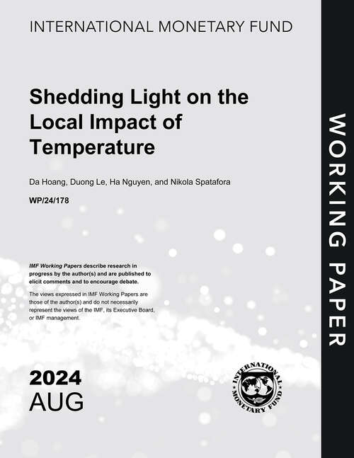 Book cover of Shedding Light on the Local Impact of Temperature