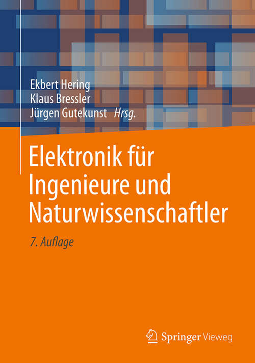 Book cover of Elektronik für Ingenieure und Naturwissenschaftler