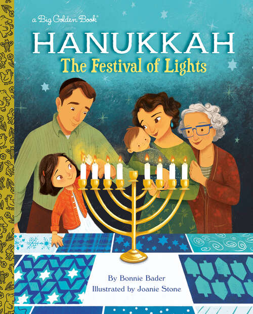 Book cover of Hanukkah: The Festival of Lights (Big Golden Book)