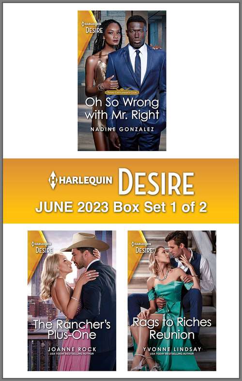 Book cover of Harlequin Desire June 2023 - Box Set 1 of 2 (Original)