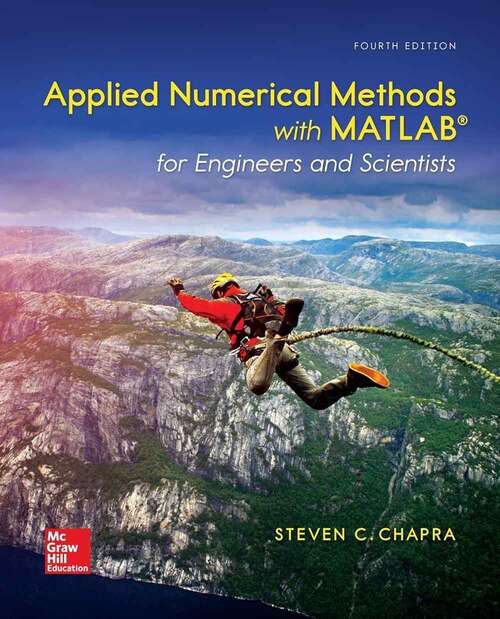 Book cover of Applied Numerical Methods with MATLAB for Engineers and Scientists (Fourth Edition)