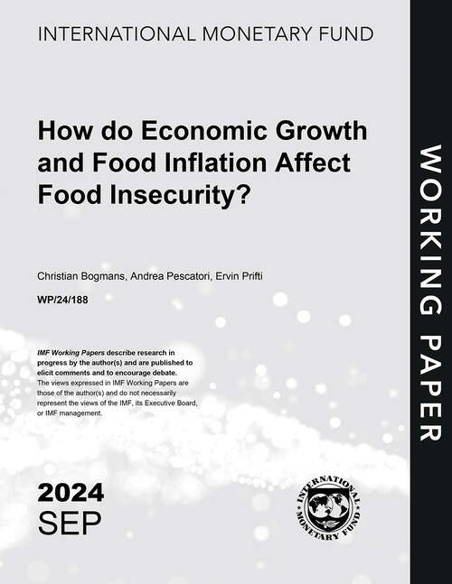 Book cover of How do Economic Growth and Food Inflation Affect Food Insecurity?