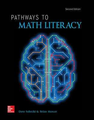 Book cover of Pathways to Math Literacy (Second Edition)