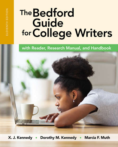 Book cover of The Bedford Guide for College Writers with Reader, Research Manual, and Handbook 11e (4-in-1)