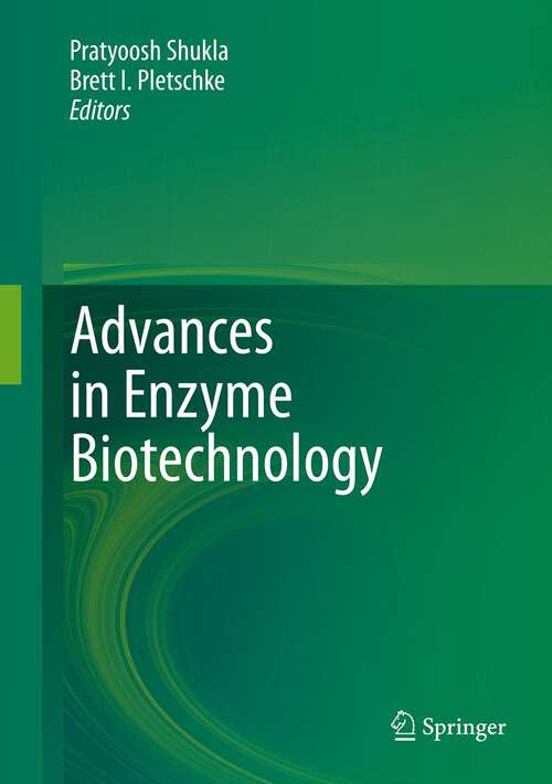 Book cover of Advances in Enzyme Biotechnology