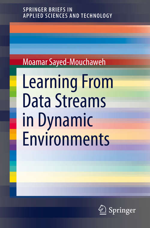 Book cover of Learning from Data Streams in Dynamic Environments