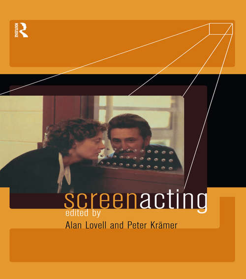 Book cover of Screen Acting