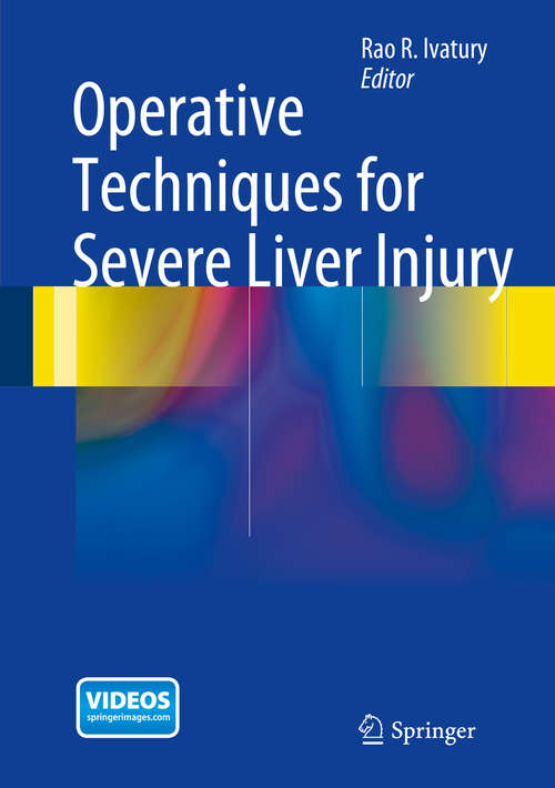 Book cover of Operative Techniques for Severe Liver Injury