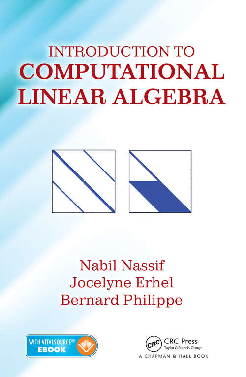 Book cover of Introduction to Computational Linear Algebra