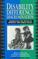 Book cover of Disability, Difference, Discrimination: Perspectives on Justice in Bioethics and Public Policy