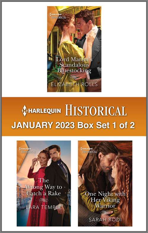 Book cover of Harlequin Historical January 2023 - Box Set 1 of 2