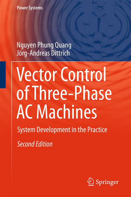 Book cover of Vector Control of Three-Phase AC Machines