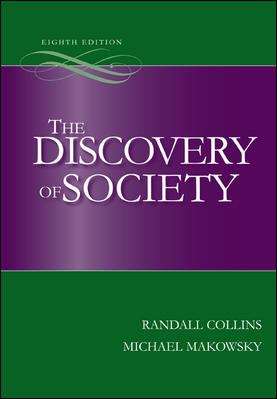 Book cover of The Discovery of Society (Eighth Edition)