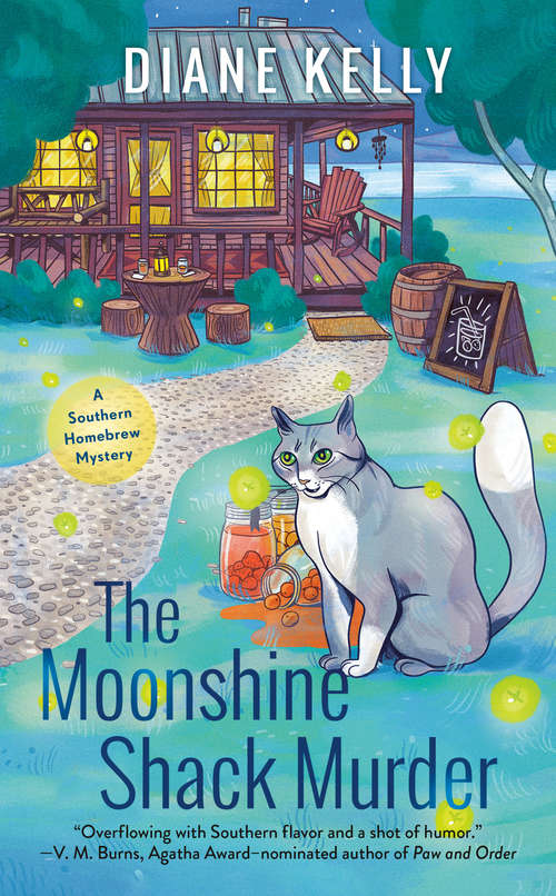 Book cover of The Moonshine Shack Murder (A Southern Homebrew Mystery #1)