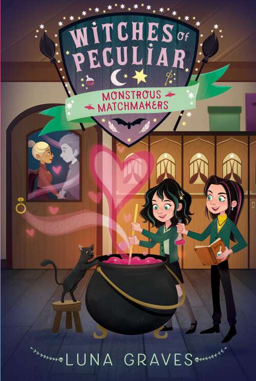 Book cover of Monstrous Matchmakers (Witches of Peculiar #3)