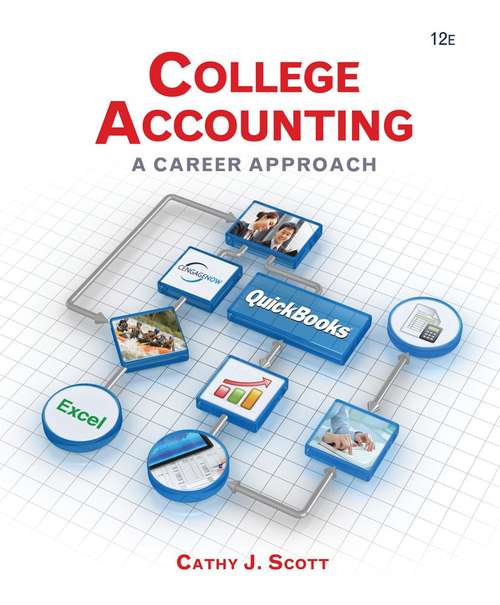 Book cover of College Accounting: A Career Approach (12th Edition)