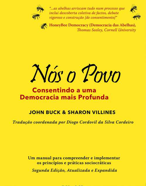 Book cover of Nós o Povo, Consentindo a uma Democracia mais Profunda