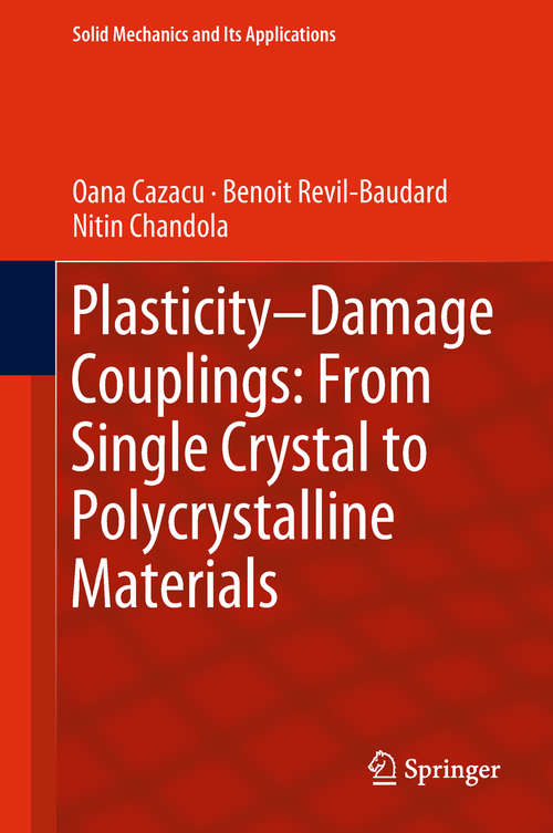 Book cover of Plasticity-Damage Couplings: From Single Crystal to Polycrystalline Materials (Solid Mechanics and Its Applications #253)