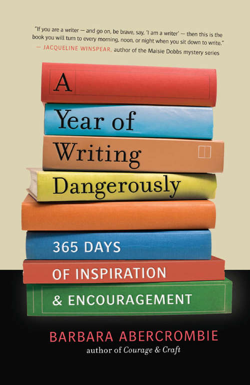 Book cover of A Year of Writing Dangerously