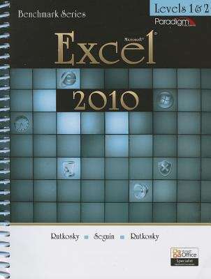 Book cover of Microsoft Excel 2010 Levels 1 and 2