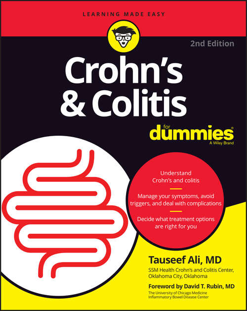 Book cover of Crohn's and Colitis For Dummies (2)