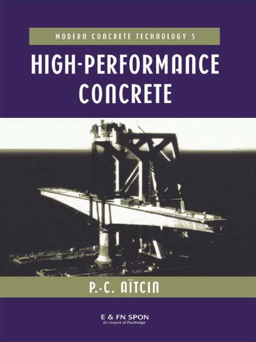 Book cover of High Performance Concrete