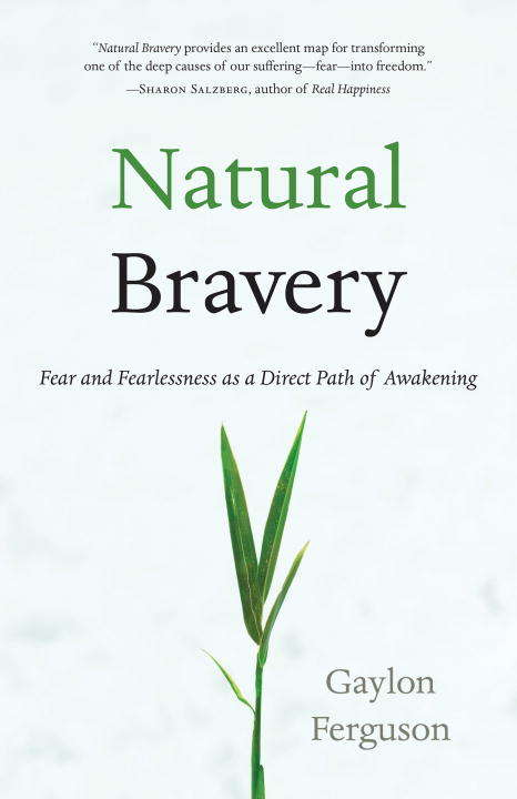 Book cover of Natural Bravery: Fear and Fearlessness as a Direct Path of Awakening
