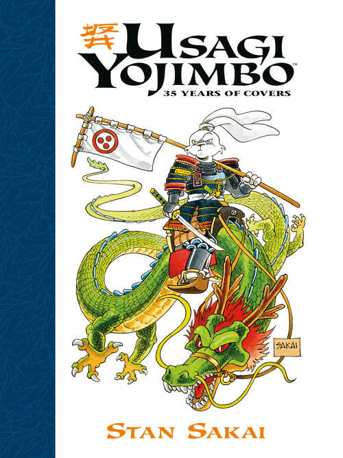 Book cover of Usagi Yojimbo: 35 Years of Covers