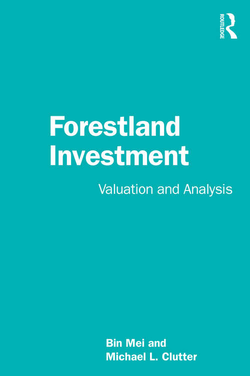 Book cover of Forestland Investment: Valuation and Analysis
