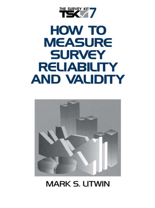 Book cover of How to Measure Survey Reliability and Validity