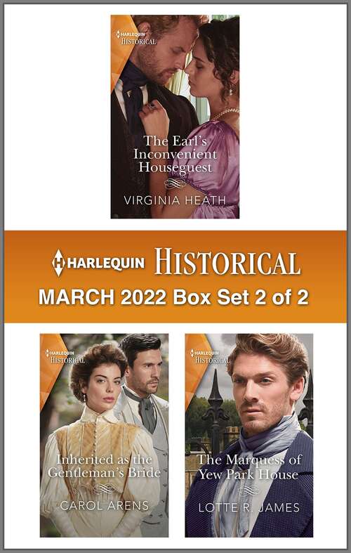 Book cover of Harlequin Historical March 2022 - Box Set 2 of 2