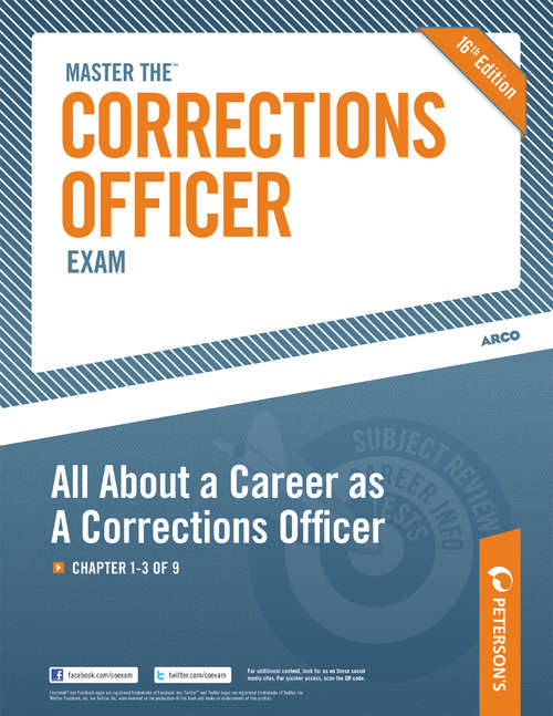 Book cover of All About a Career as A Corrections Officer