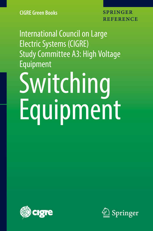 Book cover of Switching Equipment (CIGRE Green Books)