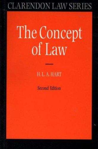 Book cover of The Concept of Law (2nd Edition)