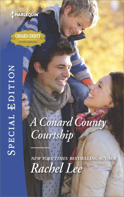 Book cover of A Conard County Courtship: A Single Dad Romance (Conard County: The Next Generation #36)