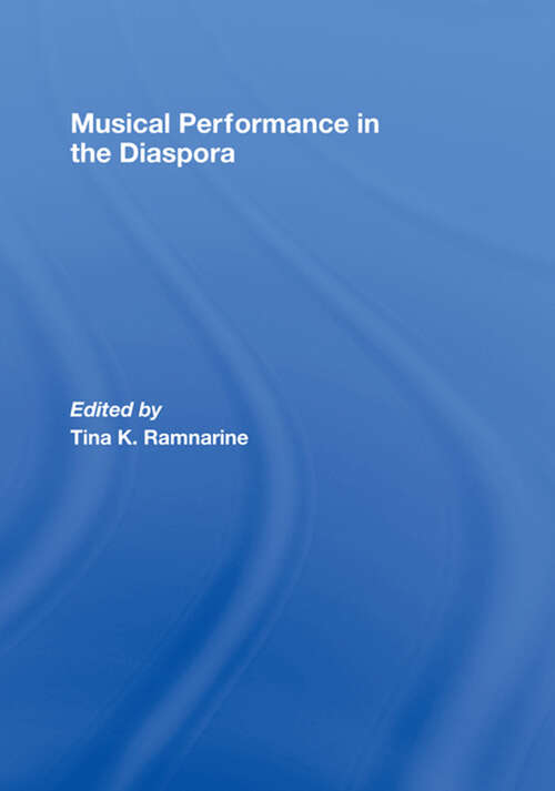 Book cover of Musical Performance in the Diaspora
