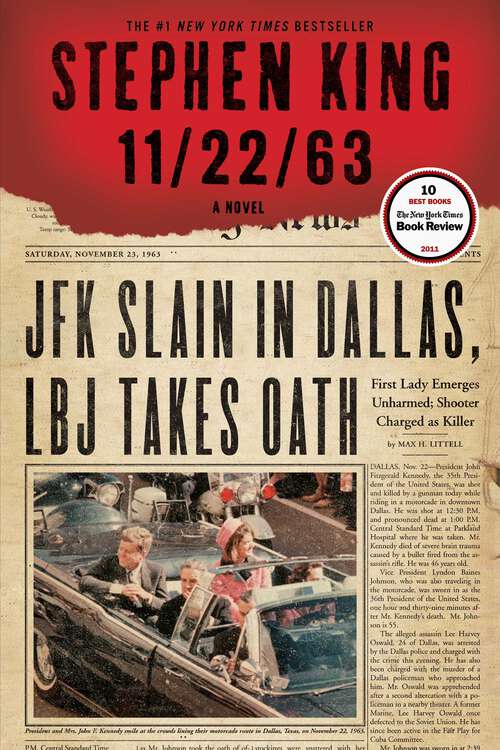 Book cover of 11/22/63: A Novel