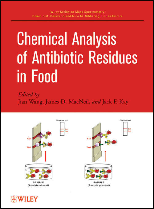 Book cover of Chemical analysis of antibiotic residues in food