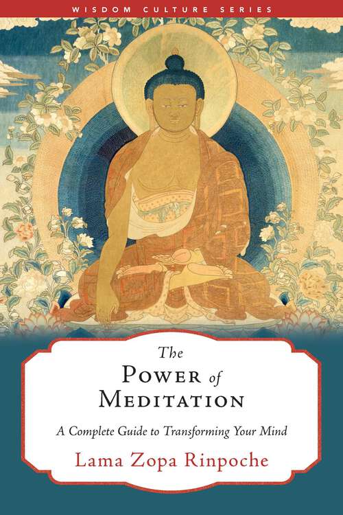 Book cover of The Power of Meditation: A Complete Guide to Transforming Your Mind