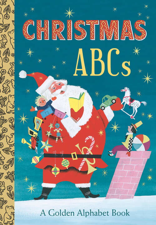 Book cover of Christmas ABCs: A Golden Alphabet Book