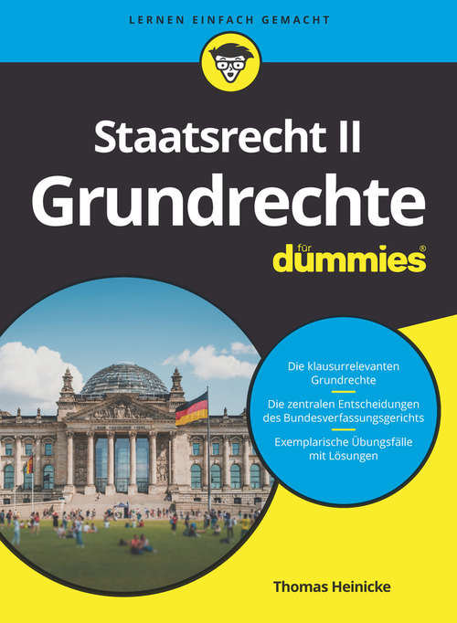 Book cover of Staatsrecht II: Grundrechte für Dummies (Für Dummies)